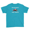 case ih red tractor boy comin' through Youth Tee