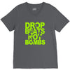 dub step drop beats not bombs black light skrillex ink hiphop dance V-Neck Tee