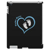 Baby Boy with Heart Any Name Customized iPad 3 and 4 Case
