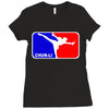 chunli nba style Ladies Fitted T-Shirt