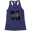 Colorful Cat Racerback Tank