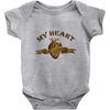 My Heart (a230) Baby Onesie