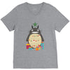 totoro christmas tree V-Neck Tee