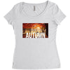 Moto Autumn Women's Triblend Scoop T-shirt