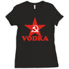 vodka Ladies Fitted T-Shirt