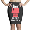 Sleep Big Fan Pencil Skirts