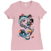 miya world Ladies Fitted T-Shirt