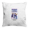 One Night Only Donna And The Dynamos Throw Pillow