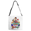 paw patrol birthday boy auntie Adjustable Strap Totes