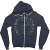 know your bones Zipper Hoodie
