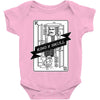 king and skull Baby Onesie