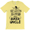 You Cant Scare Me I am Biker Uncle T-Shirt