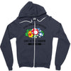 loot of the shroom Zipper Hoodie