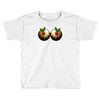 christmas pudding boobs funny Toddler T-shirt