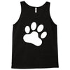 paw sticker vinyl decal Tank Top
