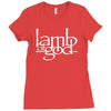 lamb of god new Ladies Fitted T-Shirt