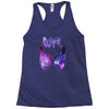 galaxy cartoon hands dope Racerback Tank