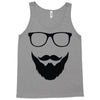 beard and glasses Tank Top