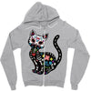loco coco skul cat Zipper Hoodie