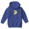 time travel to the moon Youth Hoodie