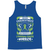 Never Underestimate The Strength Of A Lymphoma Cancer Warrior Tank Top