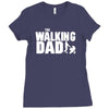 the walking dad Ladies Fitted T-Shirt