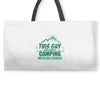 This Guy Loves Camping With His Fiancee Weekender Totes