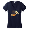 not paying attention Women's V-Neck T-Shirt