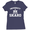 university of skaro Ladies Fitted T-Shirt
