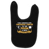 I Love Someone with Childhood Cancer to The Moon and Back to Infinity Baby Bibs
