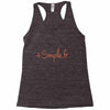 simpe fr Racerback Tank