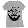 mens grandads bearded Ladies Fitted T-Shirt