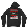 santa only comes once a year dad is always here to cheer Unisex Hoodie