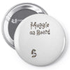 Muggle On Board Hunter Pin-back button