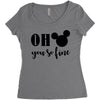 OH You Are so Fine Women's Triblend Scoop T-shirt