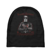black knight is my champion Baby Beanies
