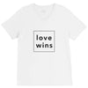 Love Wins V-Neck Tee
