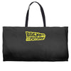 retro back to the future Weekender Totes