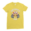 saitama's gym Ladies Fitted T-Shirt