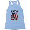 star spangled hammered Racerback Tank