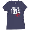 Made In 1954 All Original Parts Ladies Fitted T-Shirt