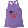 funny i fartlek Racerback Tank