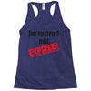 retirement (2) Racerback Tank