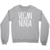 vegan ninja Crewneck Sweatshirt