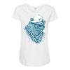 hip hop hibernation Maternity Scoop Neck T-shirt