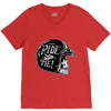 hi girl... ride with me! V-Neck Tee