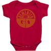 demented are go band logo screen printed Baby Bodysuit