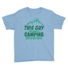 Camper Couple Man Youth Tee