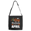 Halloween Kings Are Born In April Adjustable Strap Totes