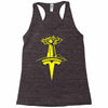 tees for the tesla museum! Racerback Tank